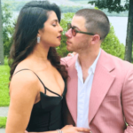 Priyanka Chopra Wows in A Black Dress, Nick Jonas Dapper in Pink Suit at A Family Wedding